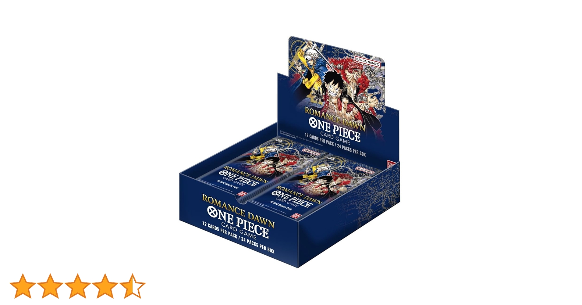 BANDAI - ワンピース　ROMANCE DAWN 開封品３箱 BANDAI - ワンピース ROMANCE DAWN 開封品3箱 Amazon.com